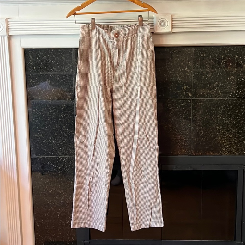 Gingham Trousers